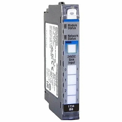 Allen-Bradley 1734-IB8 POINT I/O 24V DC 8-Channel Digital Sink Input Module – Smidmart