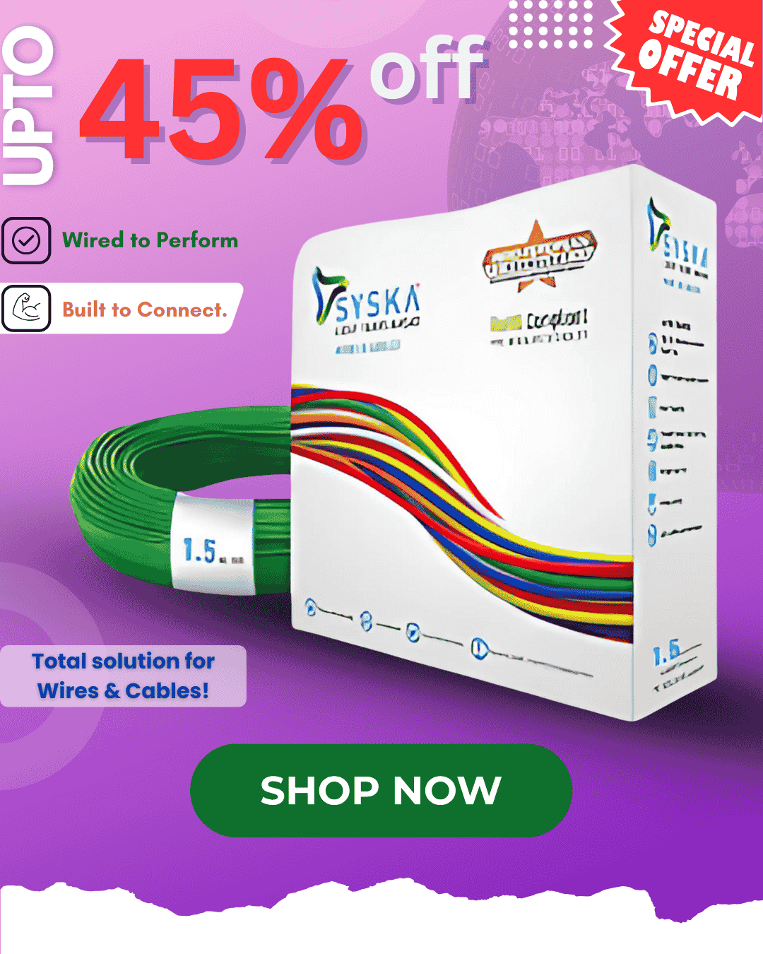 Industrial Electrical Wire – High-Quality Cable for Automation in Maharashtra