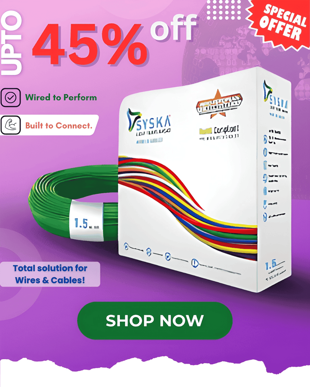 Industrial Electrical Wire – High-Quality Cable for Automation in Maharashtra