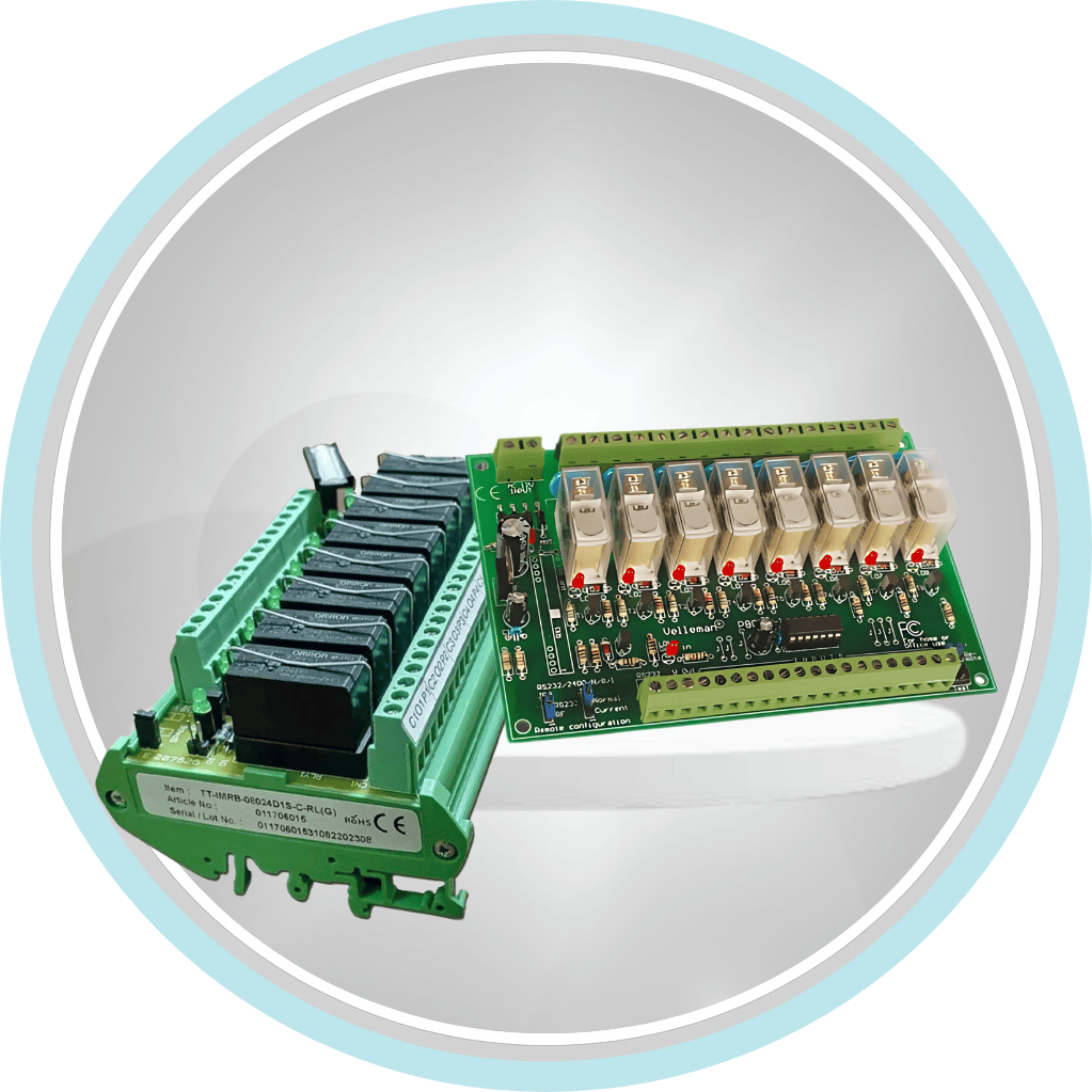 Relay cards for signal switching and control in automation and electronic systems – available on Smidmart