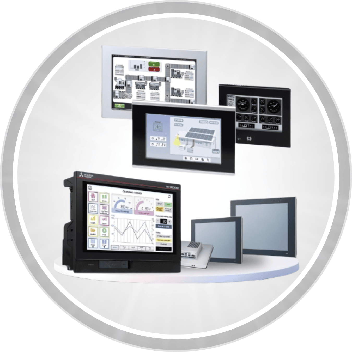 Smidmart HMI Panels – Touch Display Controllers for Automation in Pune