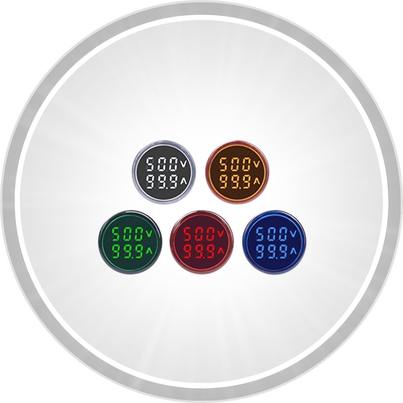 Accurate digital panel meters for voltage, current & frequency monitoring – Smidmart