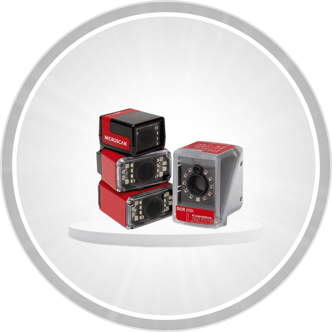 Identification scanners for barcodes, QR codes, and data matrix codes – reliable industrial scanning solutions on Smidmart