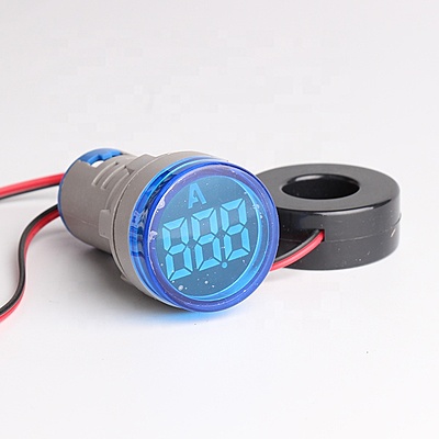 Smidnya Blue AC Ammeter 0–100A Round Panel Type – Buy Online in Pune at Smidmart Smidnya Blue AC Ammeter 0–100A Round Panel Type – Buy Online in Pune at Smidmart