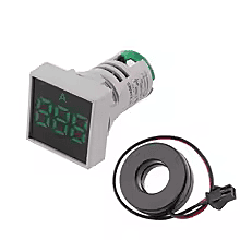 Smidnya Square Indicator Ammeter AC 0~100A Green – Industrial Panel Meter for Pan India Use