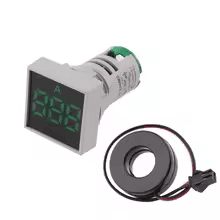 Smidnya Square Indicator Ammeter AC 0~100A Green – Industrial Panel Meter for Pan India Use Smidnya Square Indicator Ammeter AC 0~100A Green – Industrial Panel Meter for Pan India Use