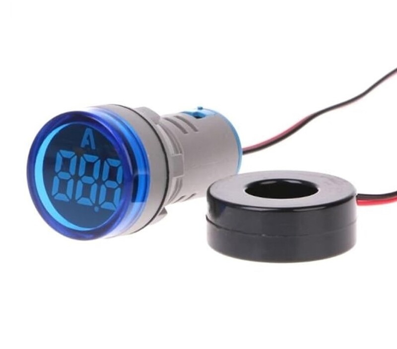 Smidnya Blue AC Ammeter 0–100A Round Panel Type – Buy Online in Pune at Smidmart Smidnya Blue AC Ammeter 0–100A Round Panel Type – Buy Online in Pune at Smidmart
