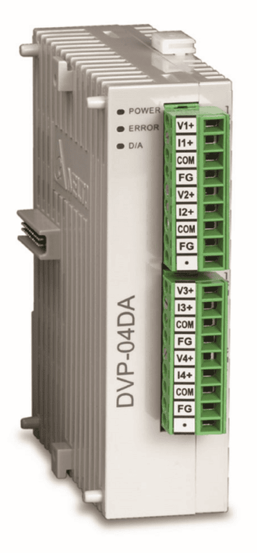 Delta DVP04DA-S Analog Output PLC Module – Available Across Maharashtra at Smidmart Delta DVP04DA-S Analog Output PLC Module – Available Across Maharashtra at Smidmart