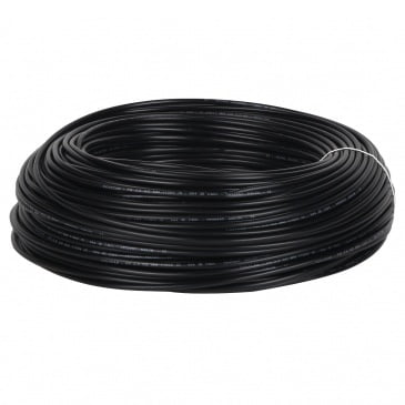 Polycab- 10 sqmm 1 core copper Flex Cable Black