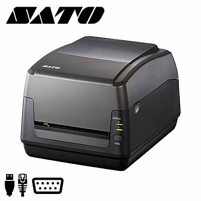 SATO WS408TT Label Printer – High-Speed Thermal Transfer Printer for Barcode Labels – SmidMart