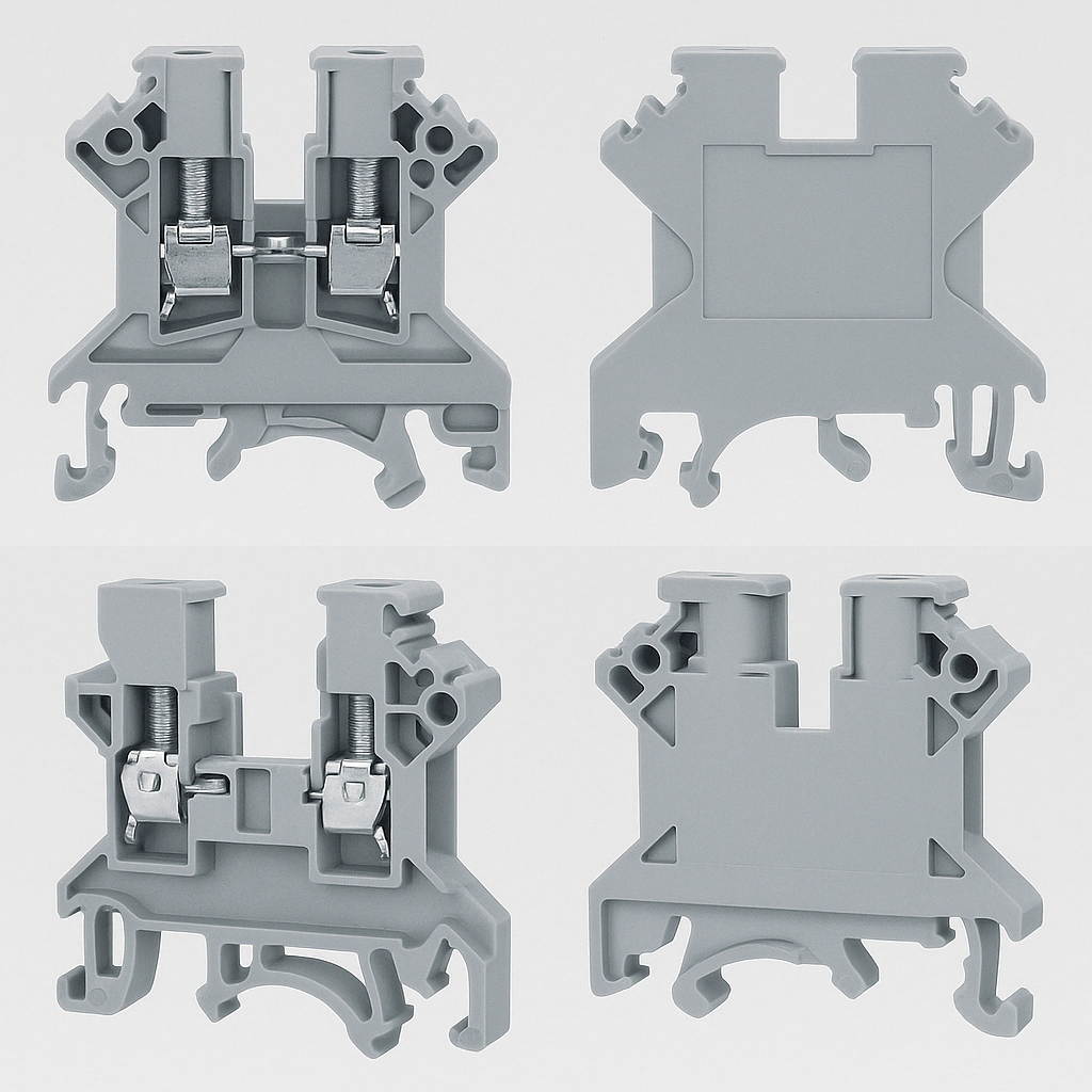 Connectwell CTS 2.5UN Grey Feed Through Terminal Block 2.5 sq.mm for Panel Wiring – SmidMart Connectwell CTS 2.5UN Grey Feed Through Terminal Block 2.5 sq.mm for Panel Wiring – SmidMart