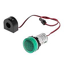 Green Smidnya Round Panel Meter 100A 500V – Precision Indicator at Smidmart Pune