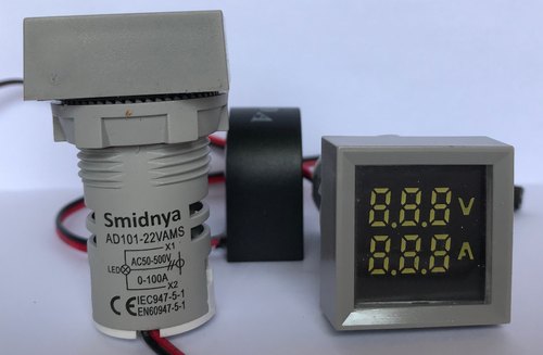smidnya square indicator voltmeter and ammeter white available at smidmart pan india smidnya square indicator voltmeter and ammeter white available at smidmart pan india